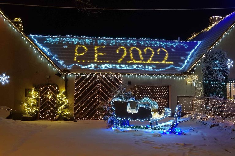 cena vánočního osvětlení