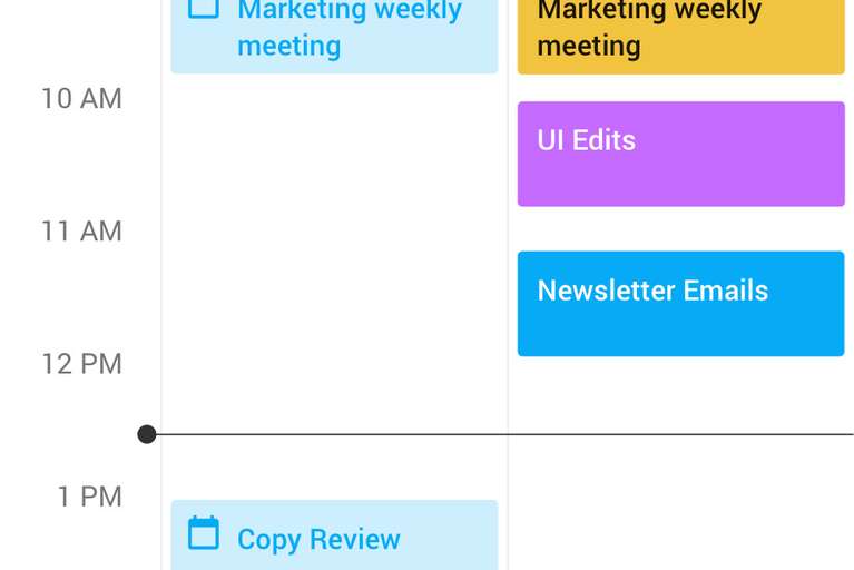 Toggl umí pracovat i s vaším kalendářem včetně mobilu a automaticky počítá čas jednotlivých událostí. 